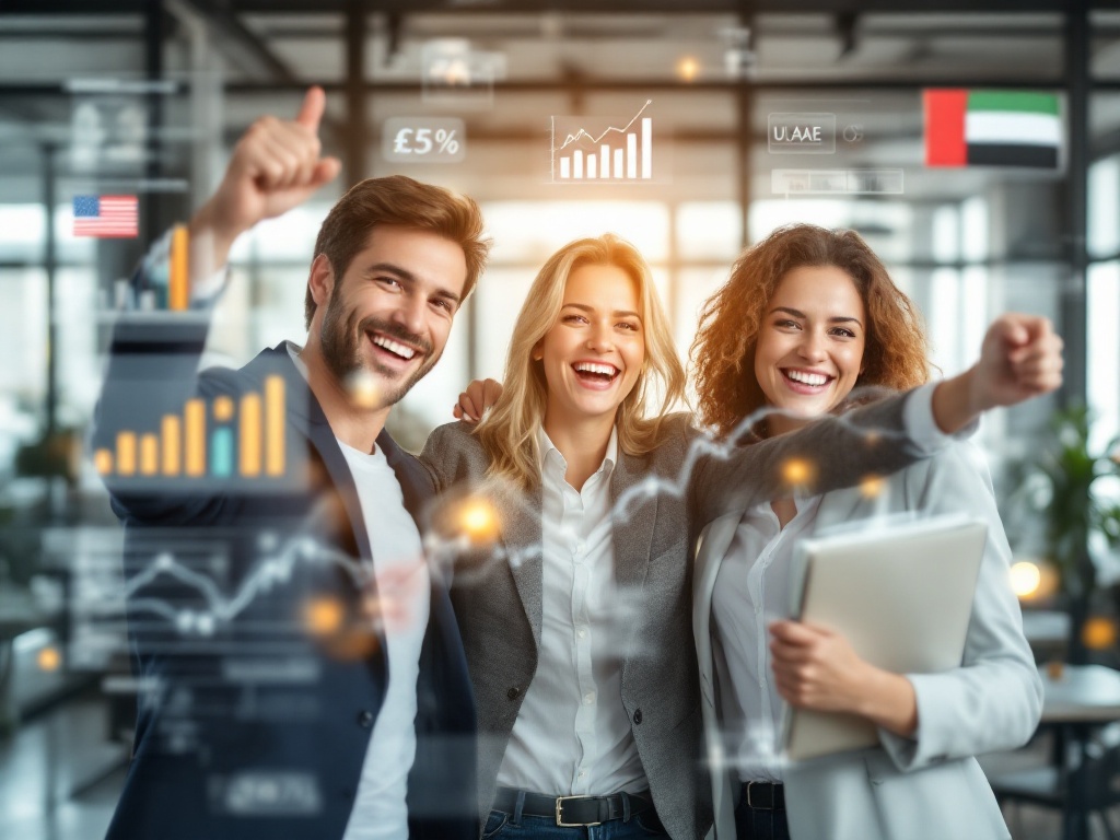 a group of accountants celebrating success of Reduced reporting delays from weeks to hours
Improved profit margins by 23%
Captured market opportunities 40% faster
Decreased currency-related losses by 65%