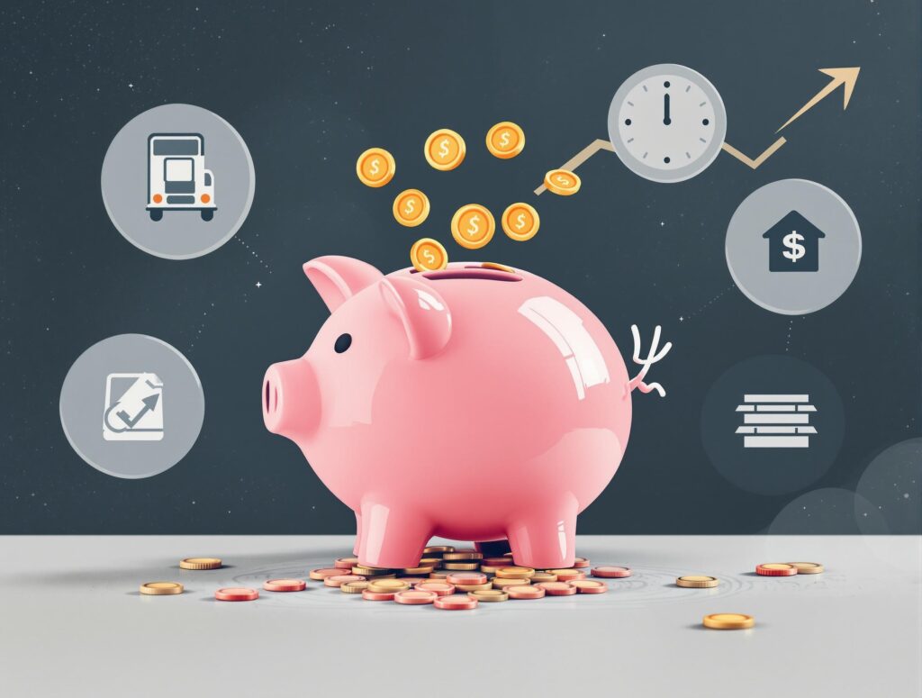 Inflation-Proof Your Business- Illustration of inflation eroding cash reserves and hidden business costs