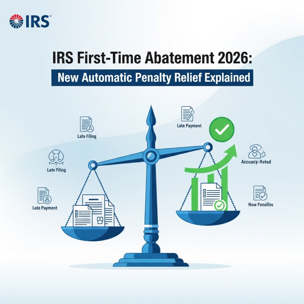 IRS First-Time Abatement automatic penalty relief overview
