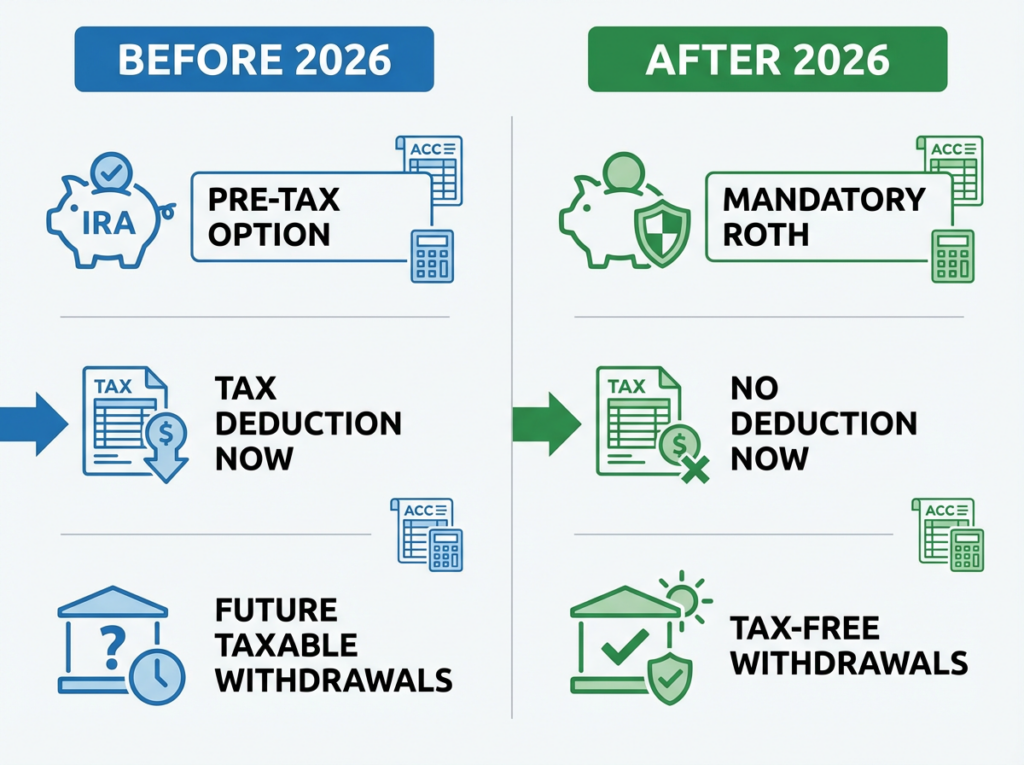 Roth catch-up contributions 2026
