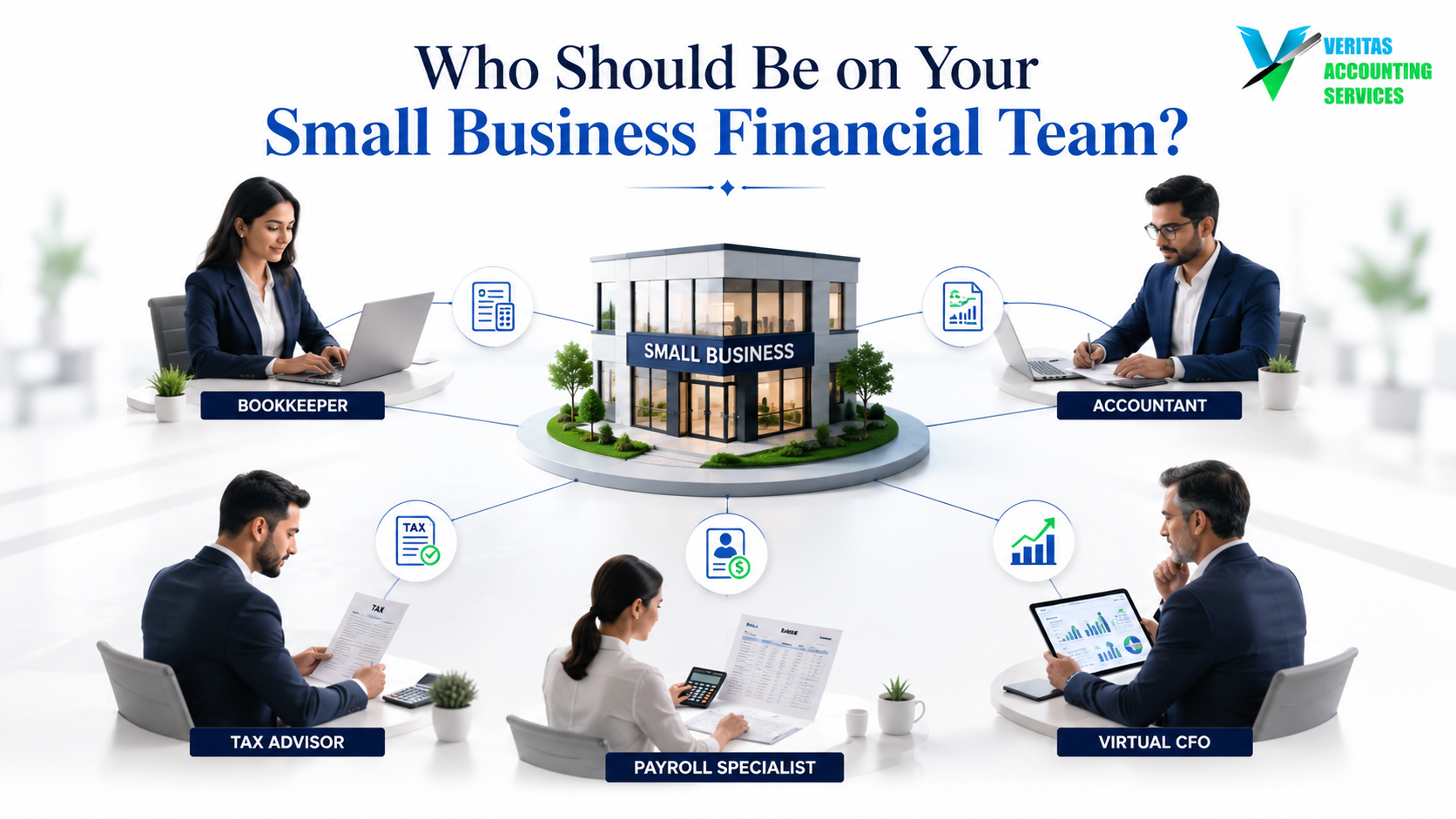 small business financial team