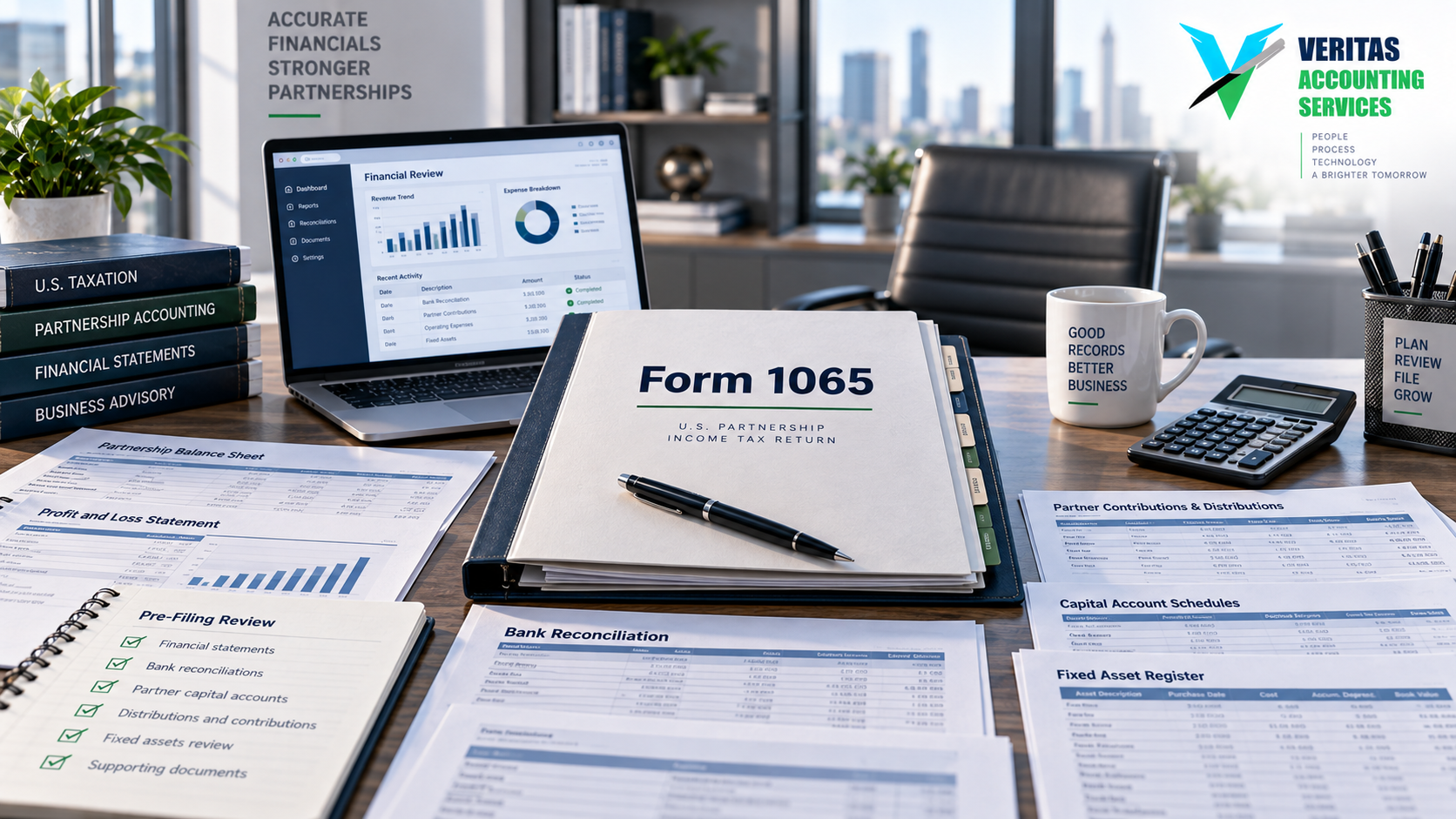 Partnership firm tax return 1065